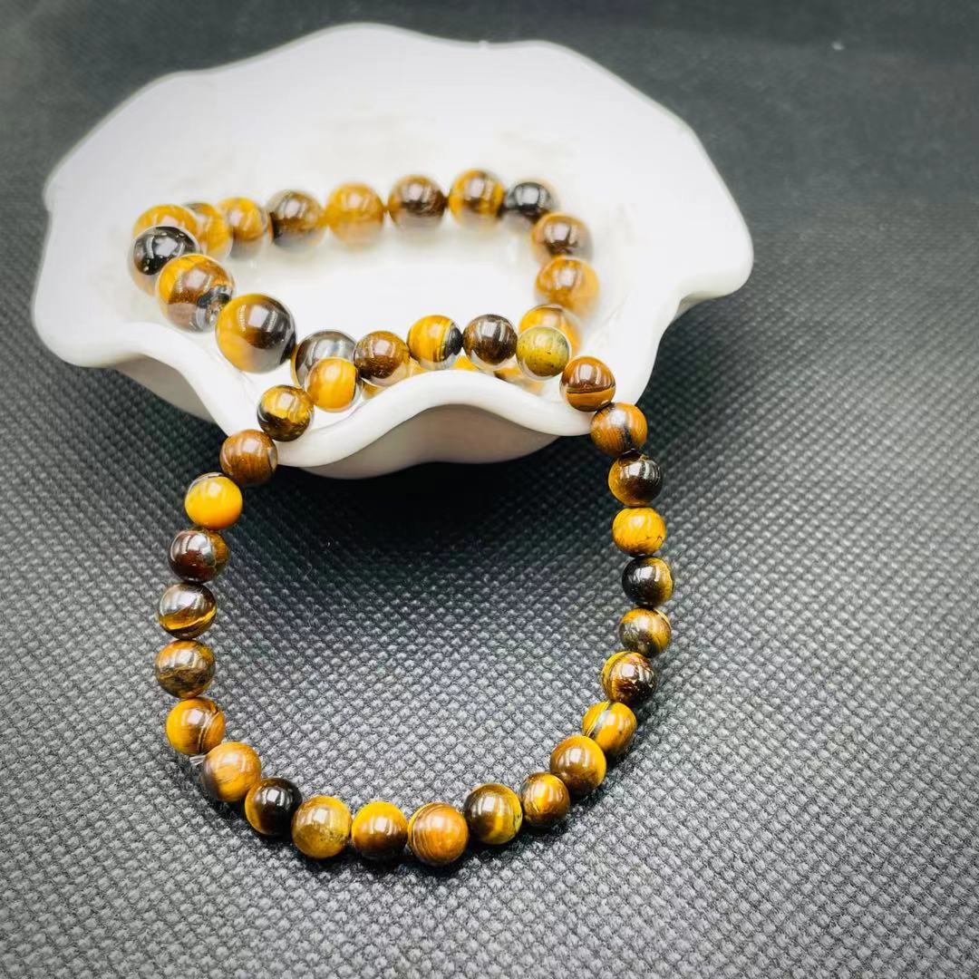 Wholesale Yellow Tiger Eye Beads Bracelet